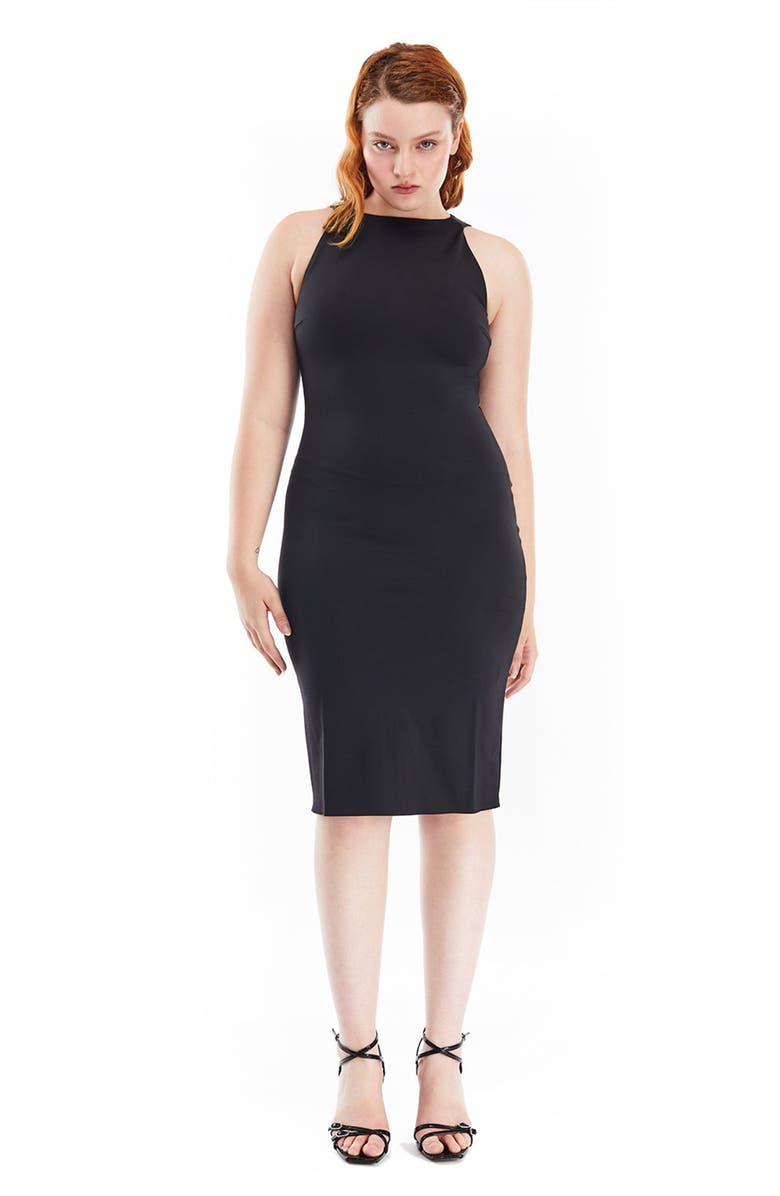 Mother of All Dina dress, Alternate, color, Black