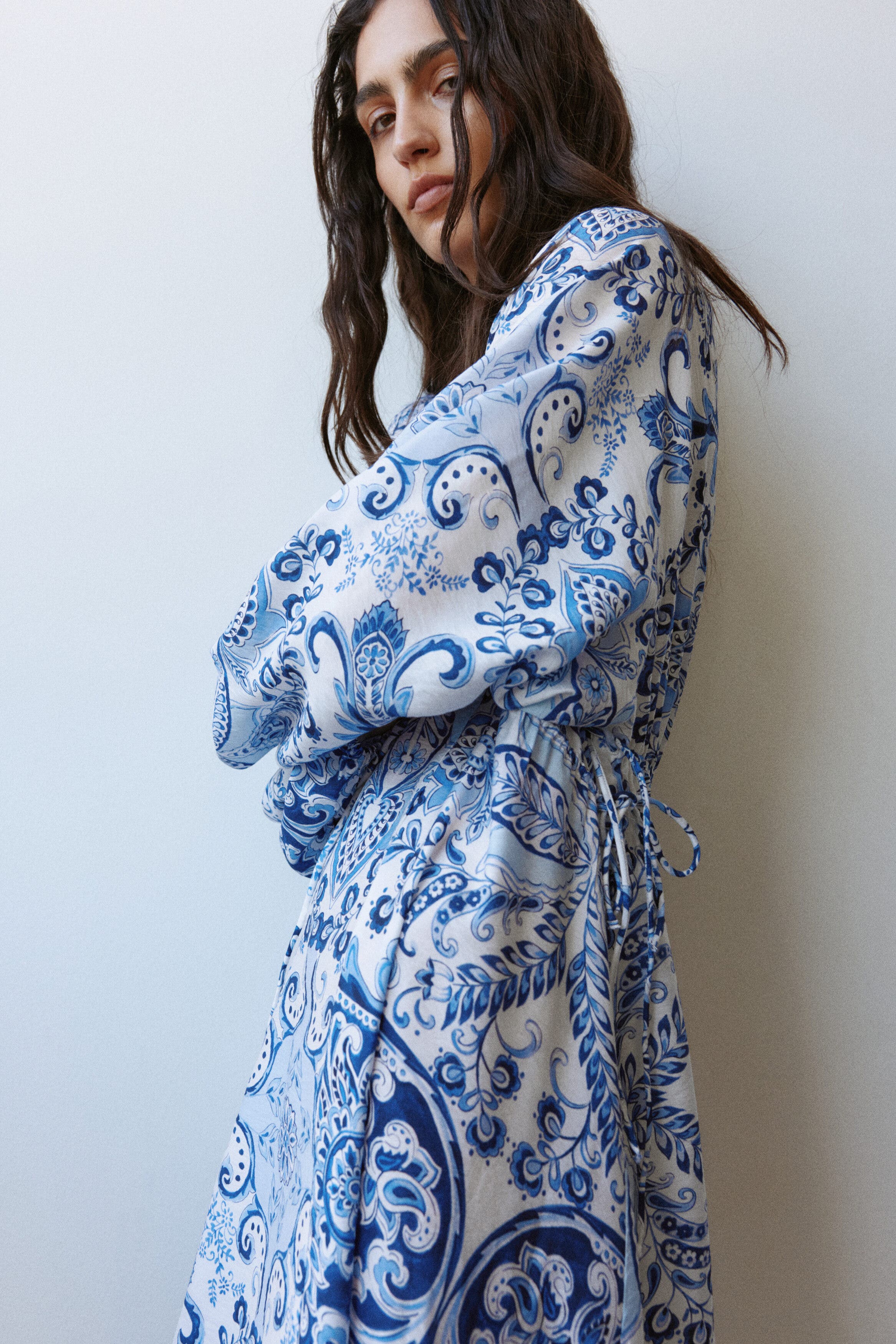 selected Blue/paisley