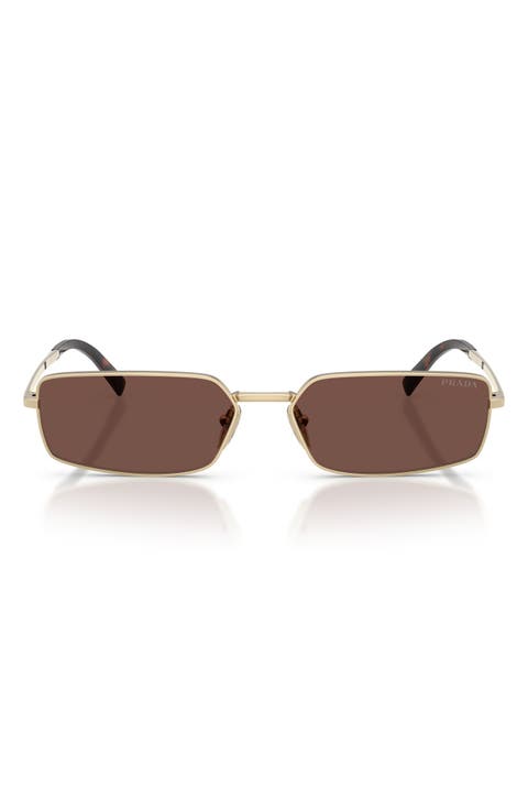 59mm Rectangular Sunglasses