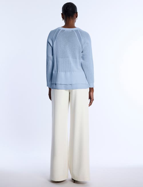 Bcbg Pointelle Knit Sweater