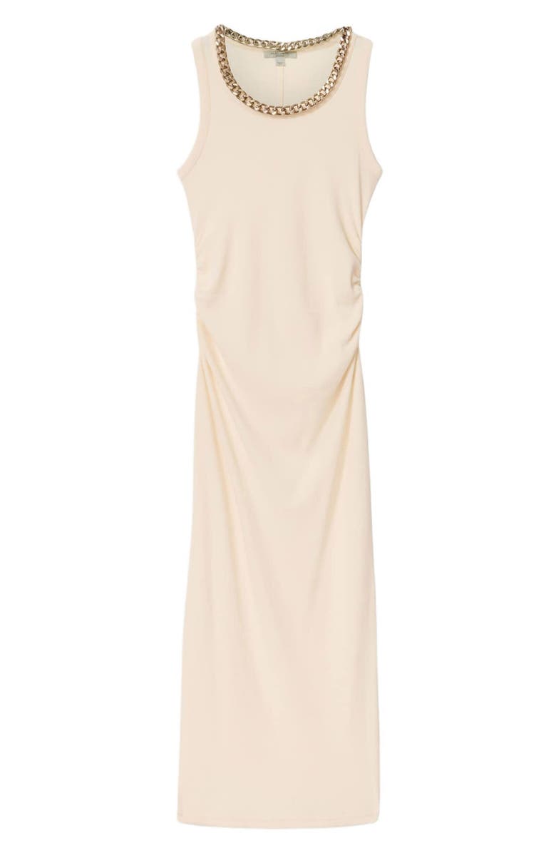 AllSaints Lucy Sleeveless Body-Con Dress, Alternate, color, Mallow White