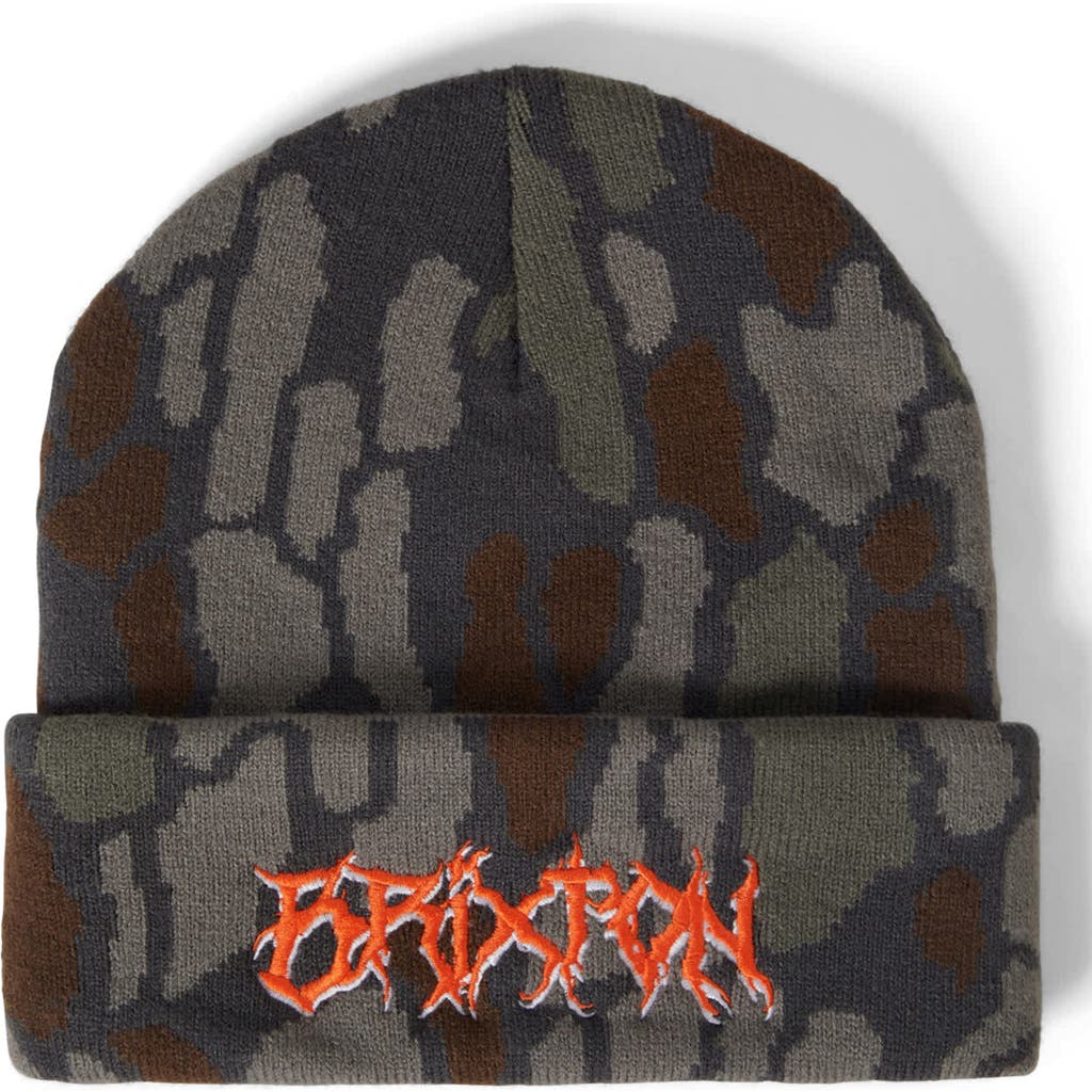 Brixton Void Hunter Watch Cap Beanie In Black