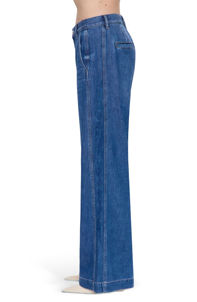 Pistola Jadyn High Waist Wide Leg Jeans, Alternate, color, Imagine