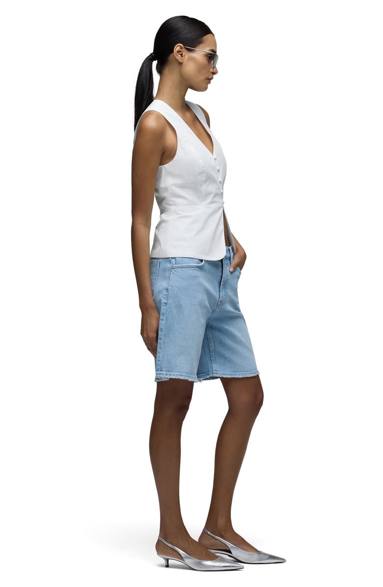 Hudson Jeans Laissez Vest, Alternate, color, White