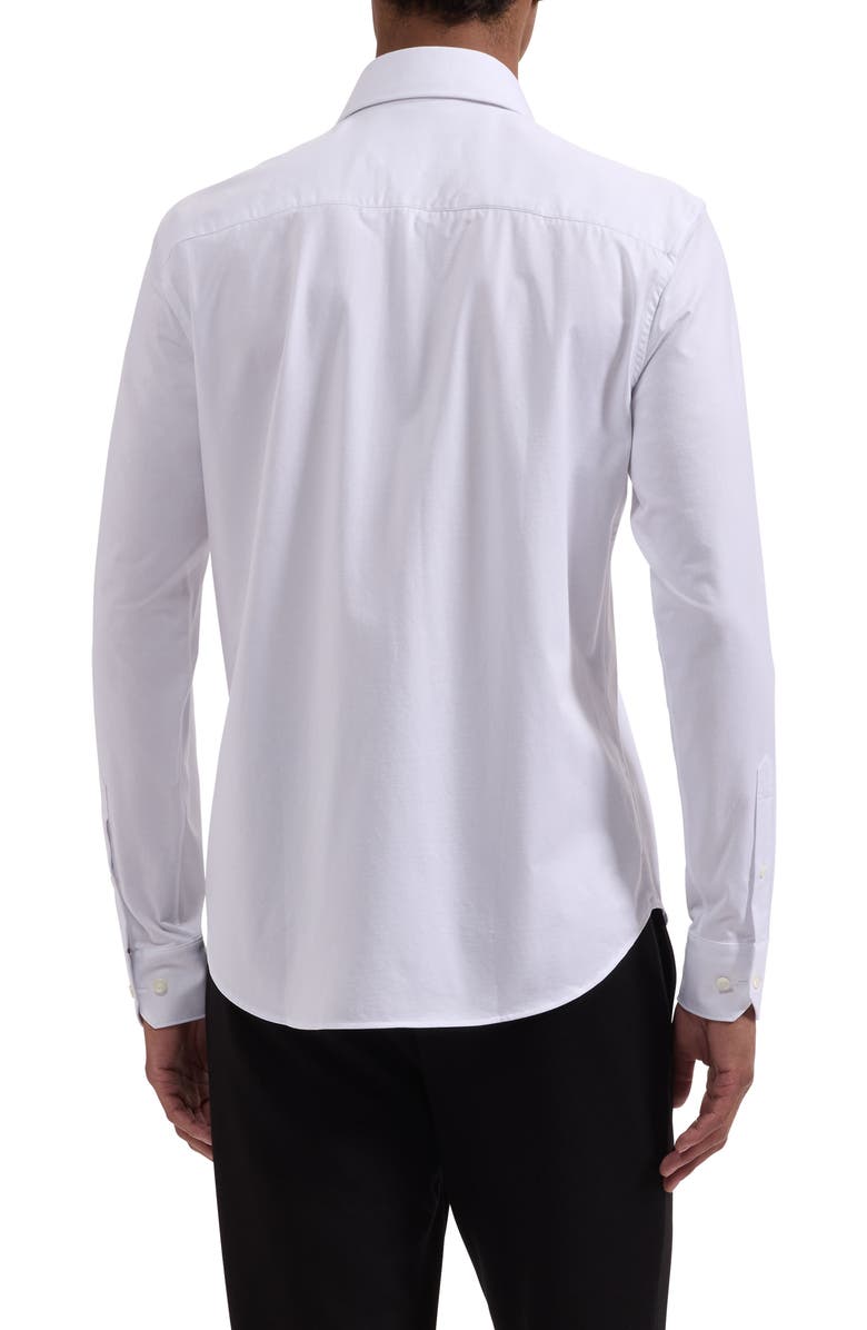 Bugatchi Devon OoohCotton<sup>®</sup> Button-Up Shirt, Alternate, color, White