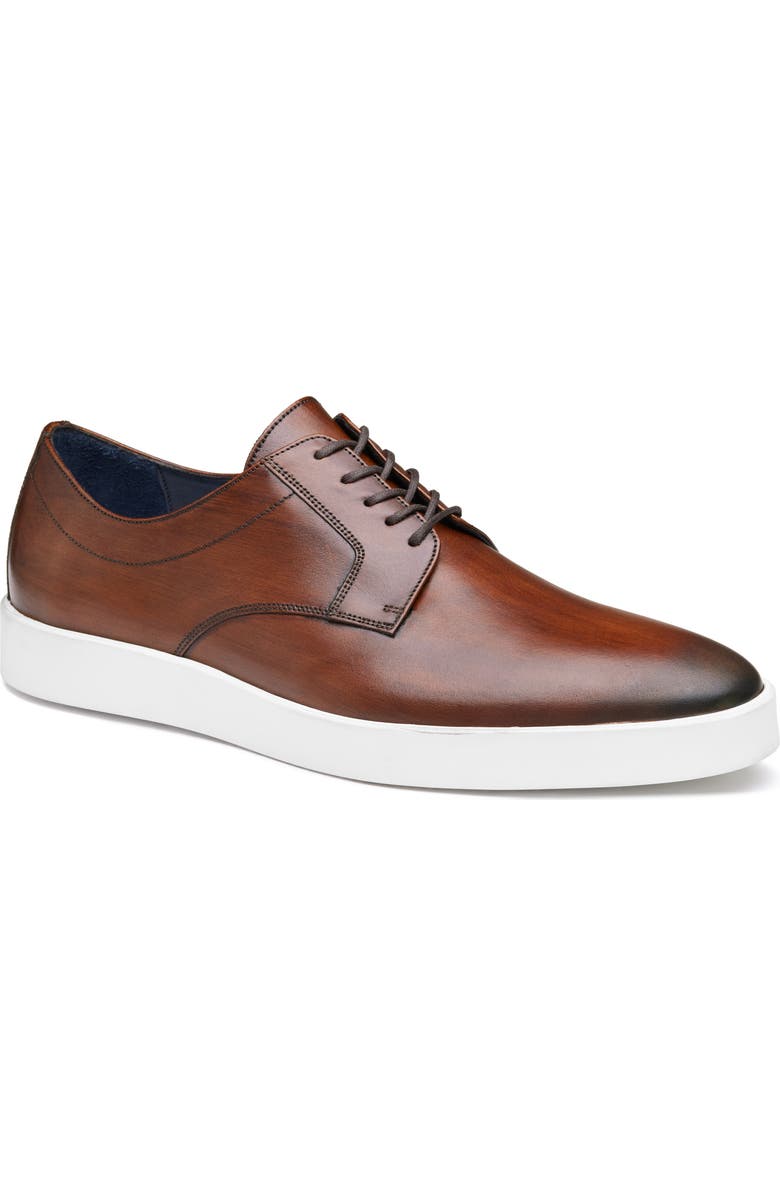 JOHNSTON & MURPHY COLLECTION Bolivar Plain Toe Derby, Main, color,