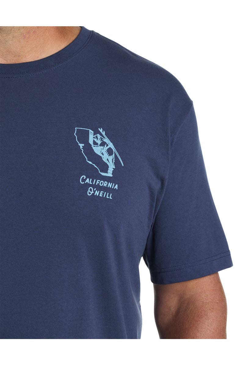 O'Neill Big & Tall Cali Trek Graphic Tee, Alternate, color,