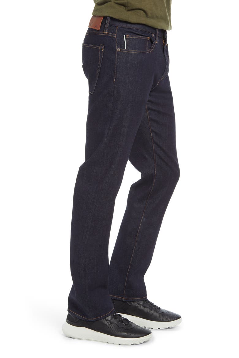 The Hammer Straight Fit 10.5-Ounce Stretch Selvedge Baggy Jeans, Alternate, color, ONE WASH
