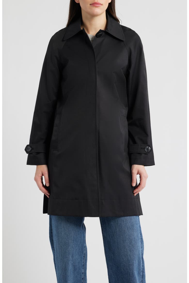 Mac Single Breasted Coat, Alternate, color, BLACK