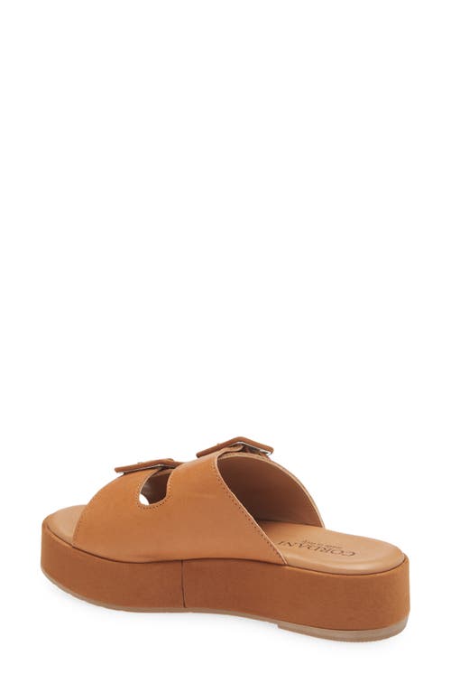 Cordani Karson Platform Slide Sandal In Cuoio