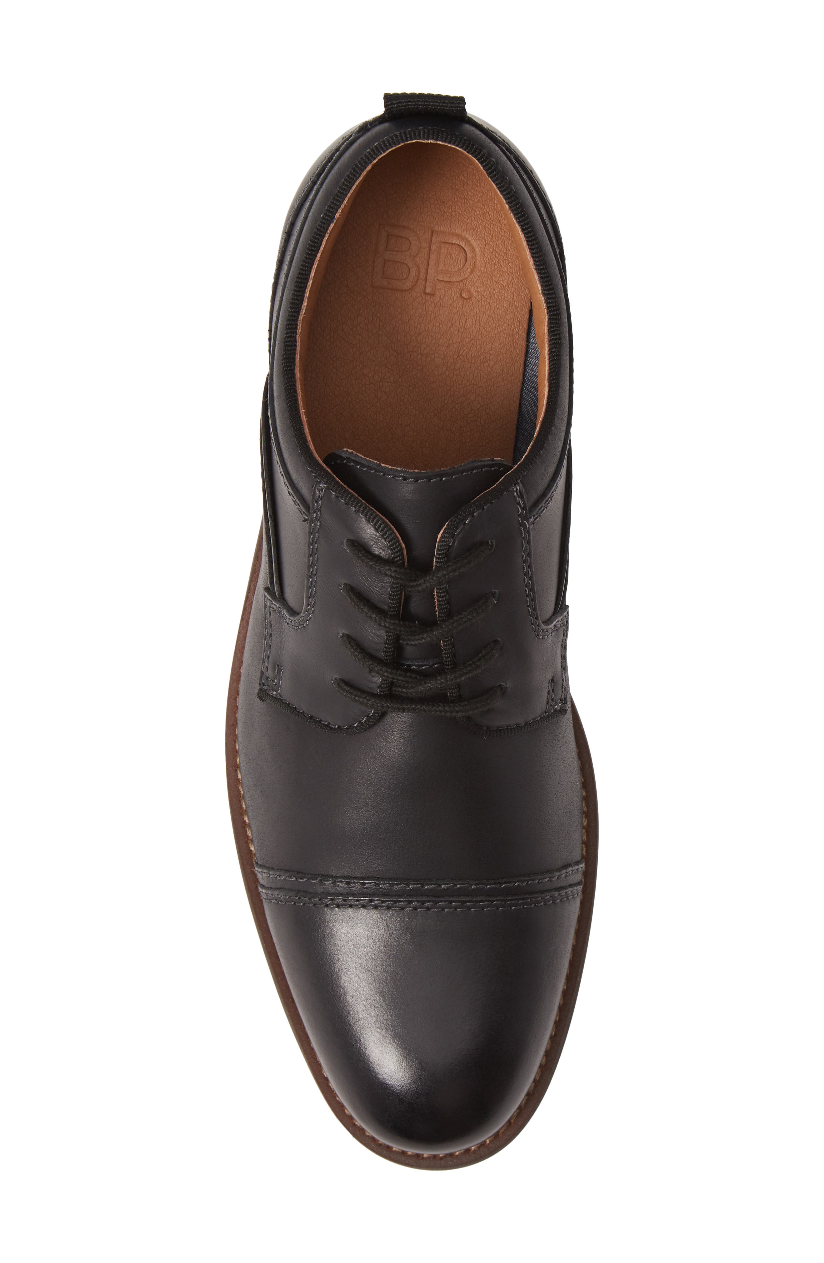 Kennan Cap Toe Derby, Alternate, color, BLACK