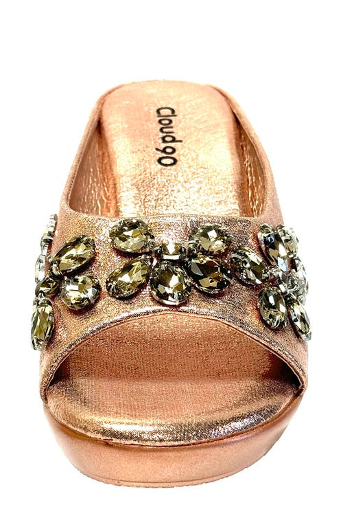 Ninety Union Cairo Wedge Sandal In Champagne