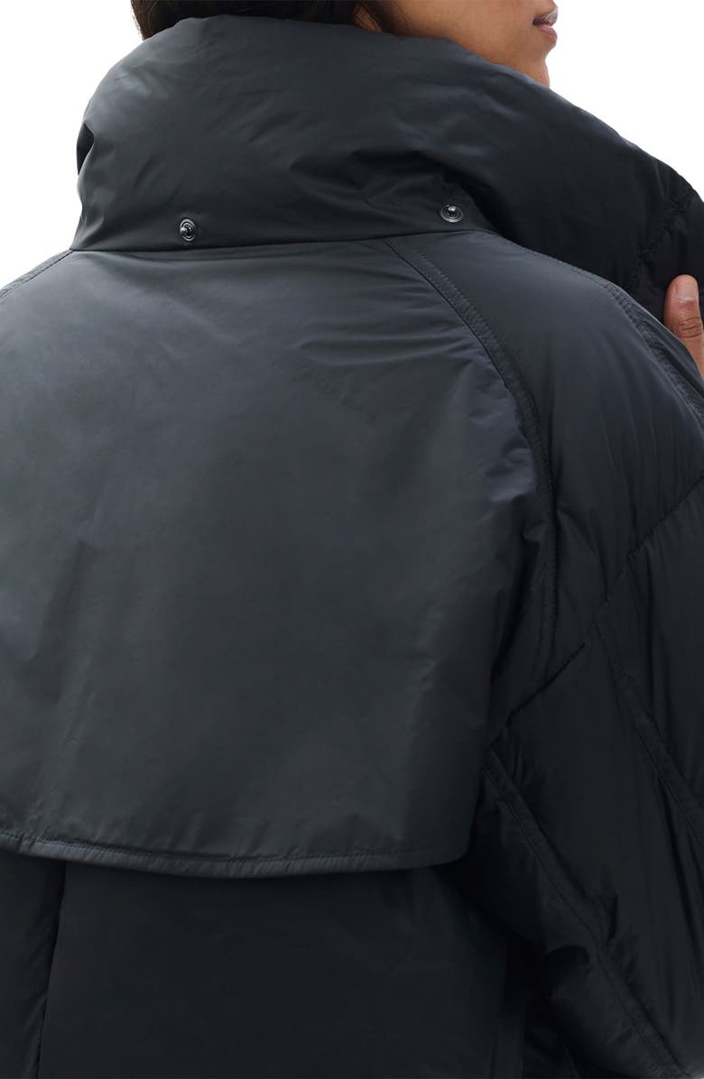 rag & bone Cadence Down Coat, Alternate, color, Black