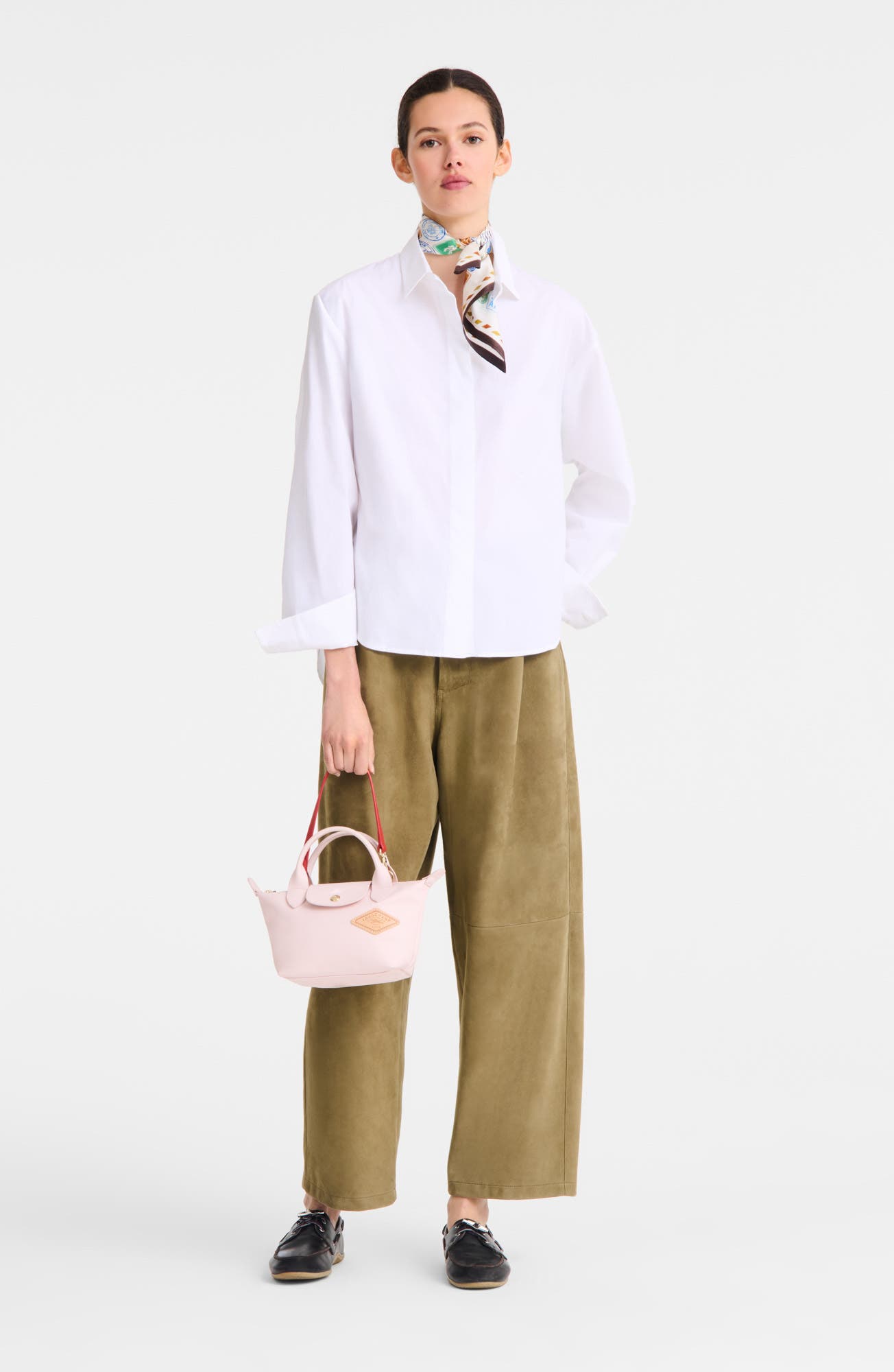 Longchamp Extra Small Le Pliage Passport Xtra Handbag, Alternate, color, Ballet