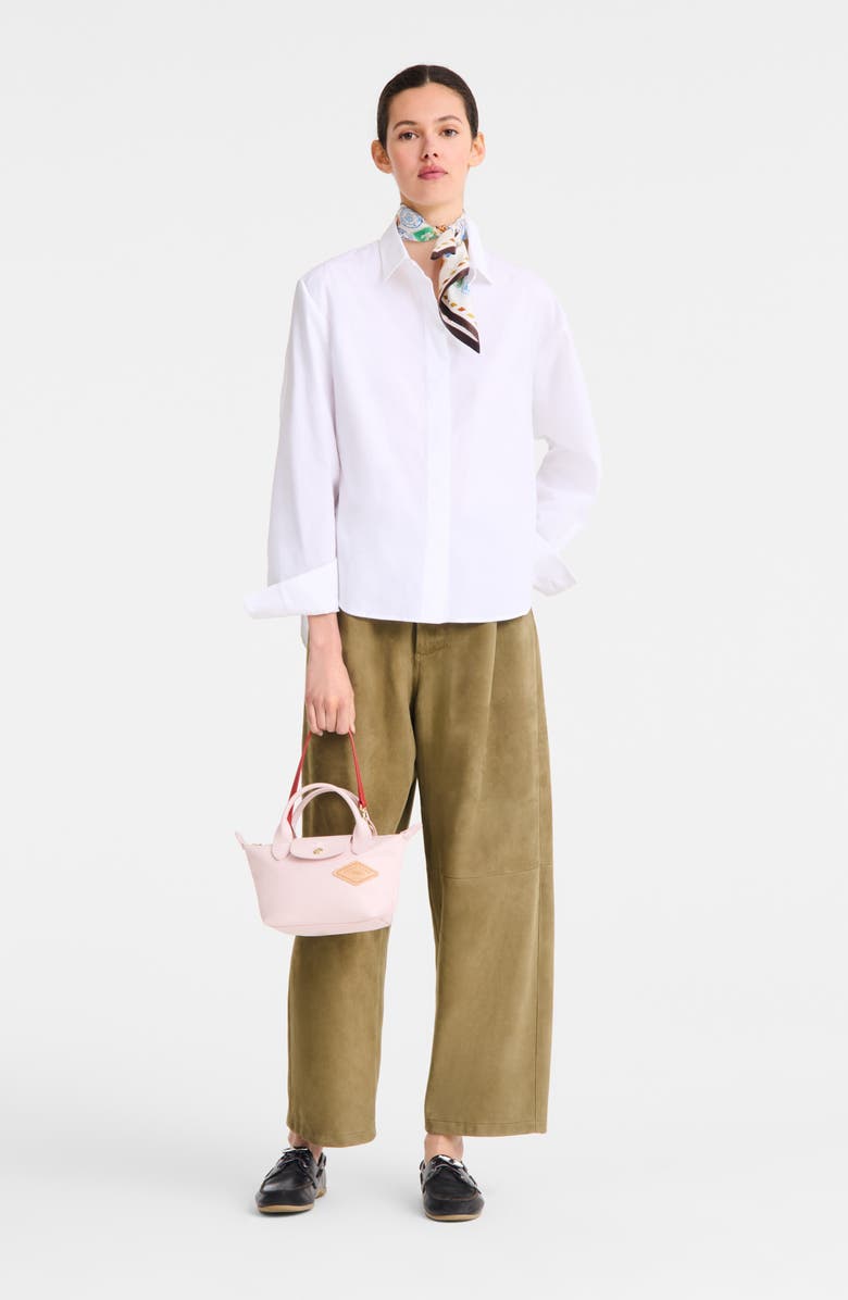 Longchamp Extra Small Le Pliage Passport Xtra Handbag, Alternate, color, Ballet