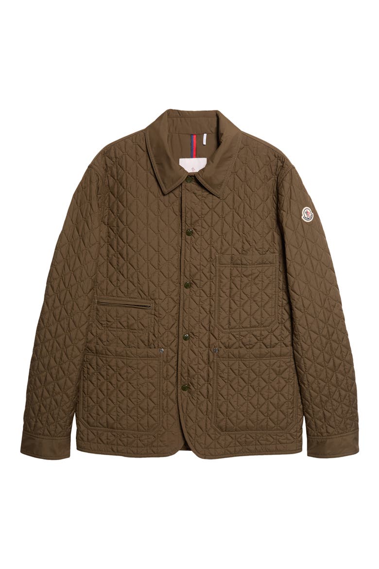 Theoline Quilted Down Jacket, Alternate, color, BACKWOODS