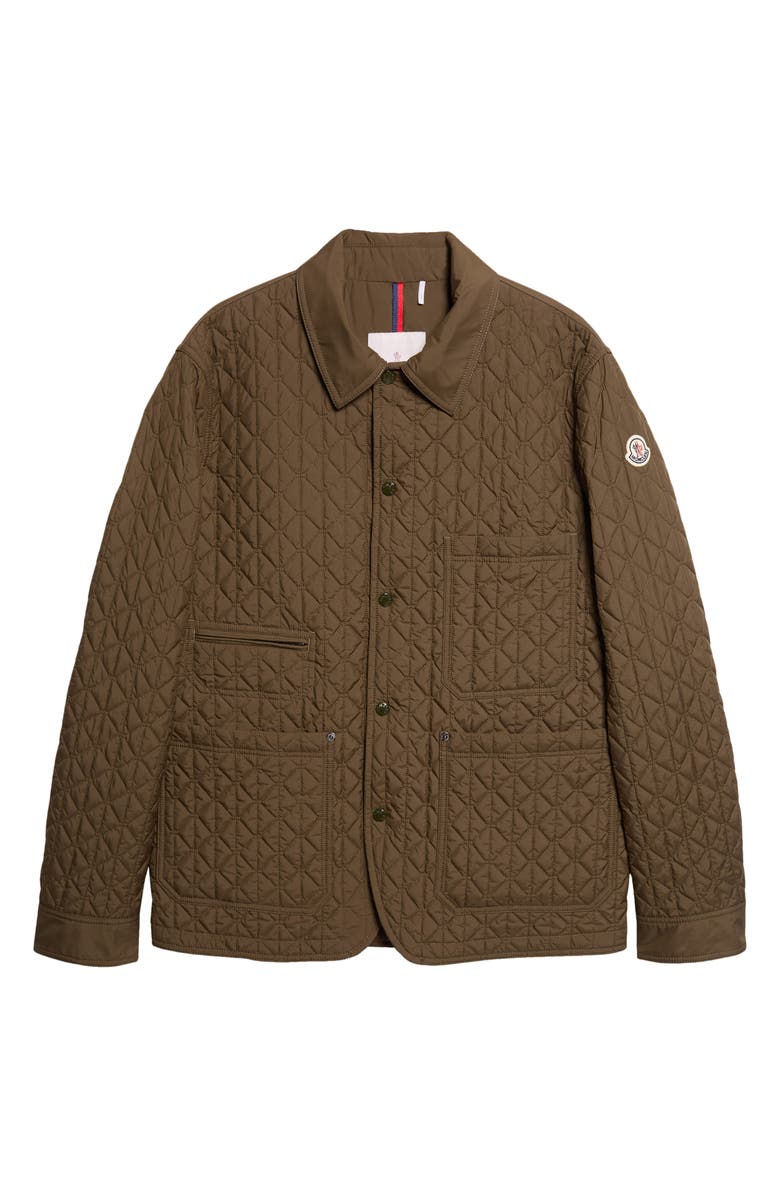 Moncler Theoline Quilted Down Jacket, Alternate, color, Backwoods