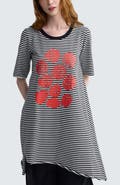 LUUKAA Zarael Striped Jersey Tunic