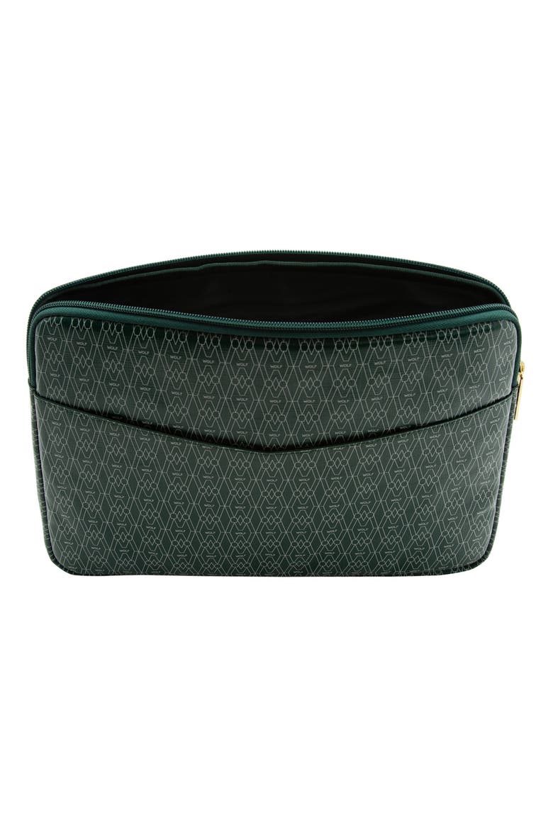 Signature Laptop Zip Case, Alternate, color, Green