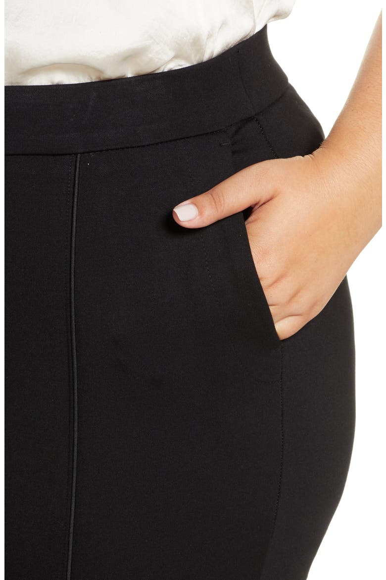 The Ultimate Stretch Slim Ankle Pant, Alternate, color, BLACK