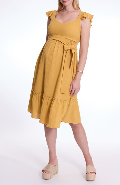 Melody maternity and nursing dress
