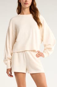 Zella Go Easy French Terry Crewneck Sweatshirt