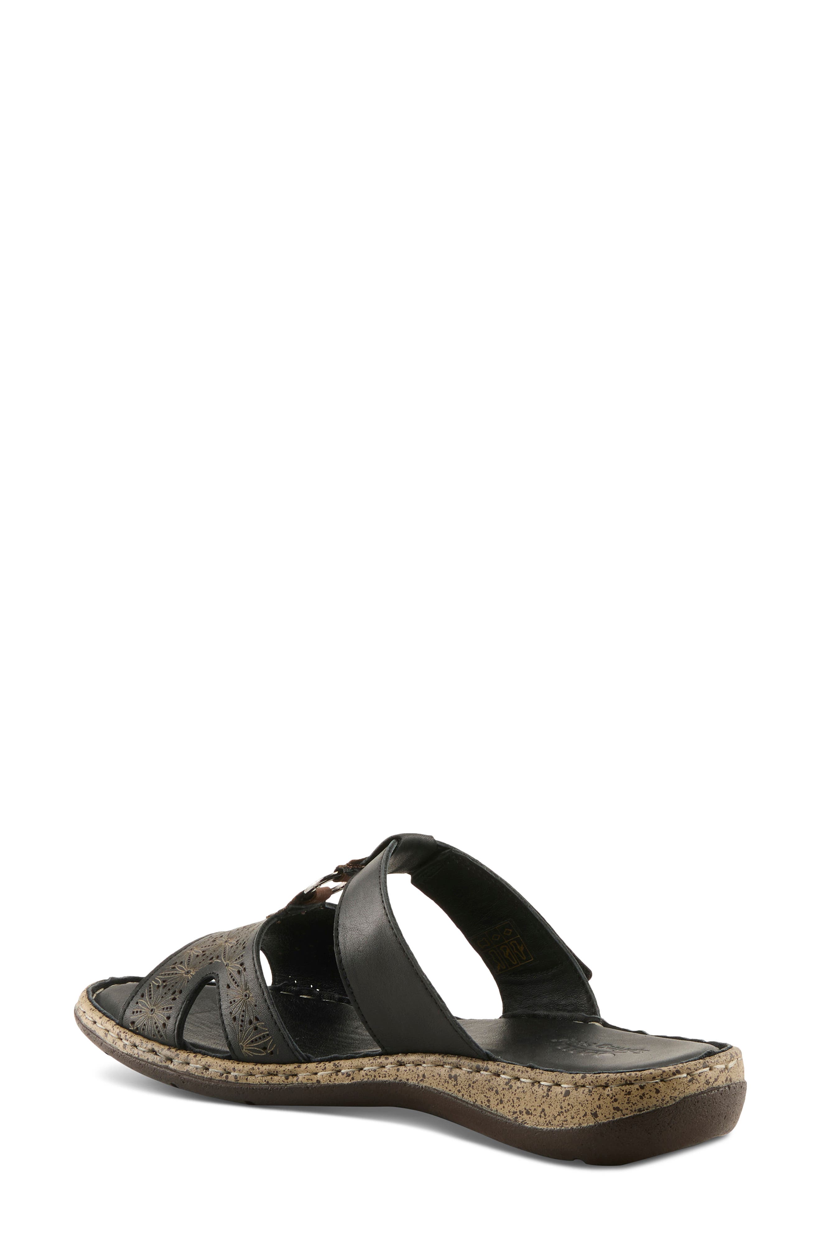 Spring Step Virelle Slide Sandal, Alternate, color, Black