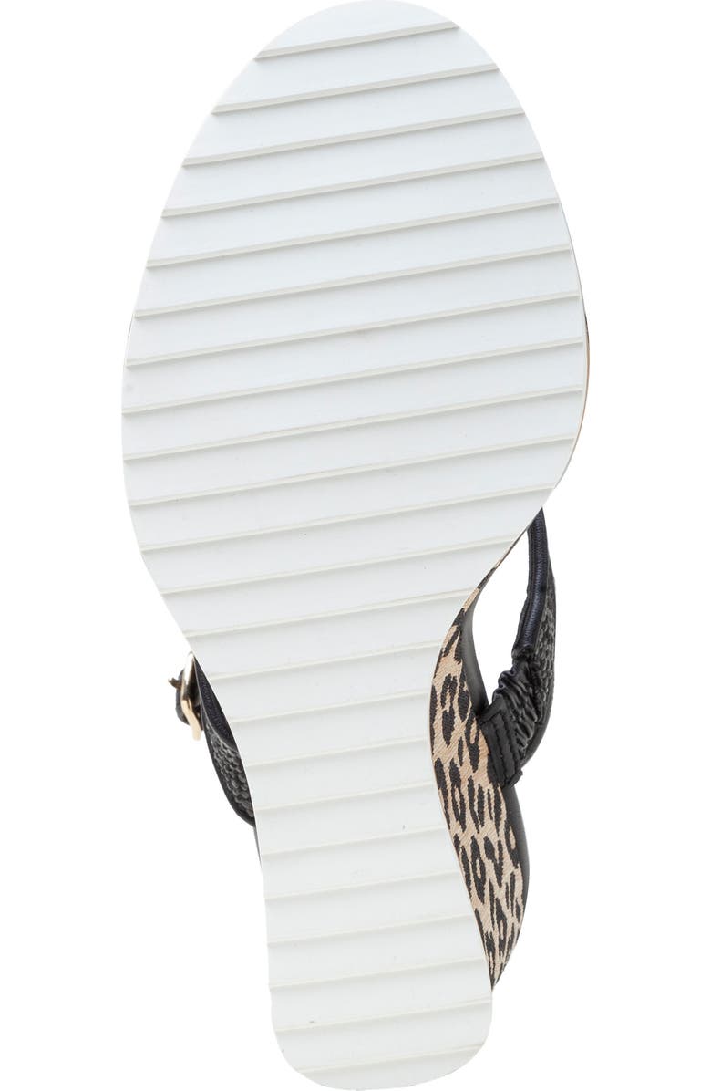 Linea Paolo Edith Wedge Sandal, Alternate, color, Black