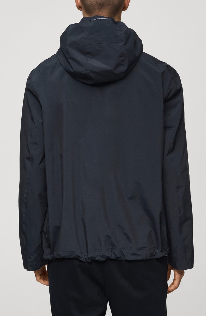 MANGO Thermoregulating Waterproof Hooded Jacket, Alternate, color,