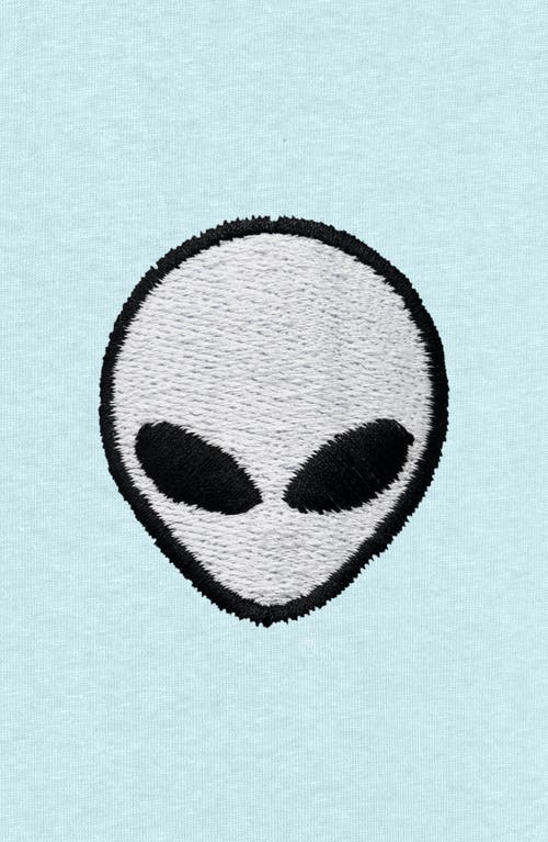 Dalix Mens Lil Alien Midweight Garment Dye Tee