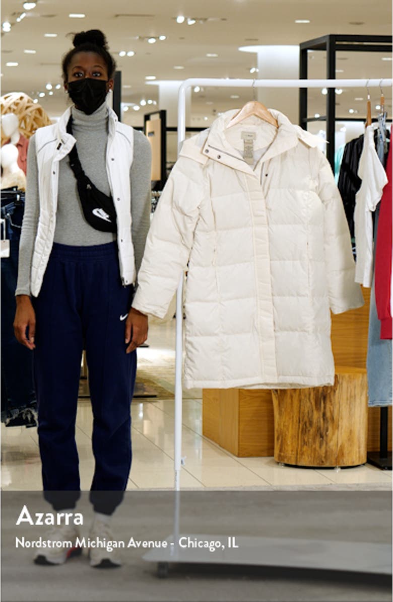 Ultrawarm Faux Fur Trim 650 Fill Power Down Coat, sales video thumbnail