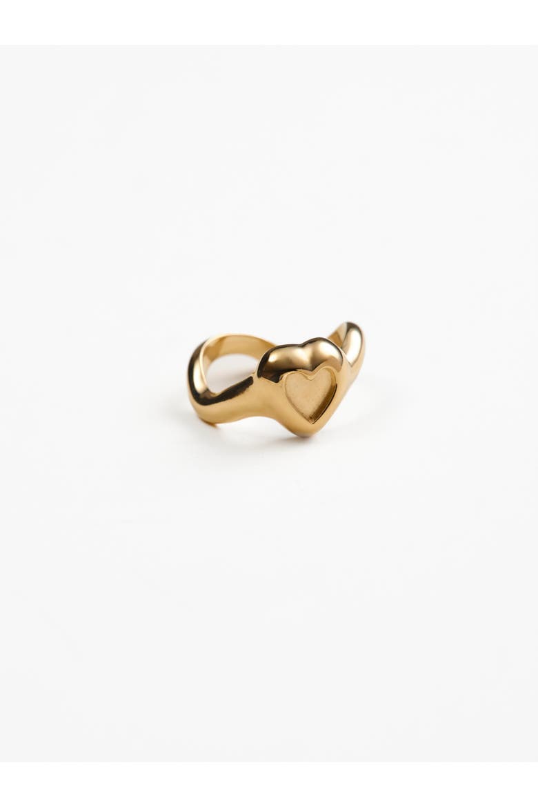 Betsy Heart Ring, Main, color, 14K Recycled Gold Vermeil
