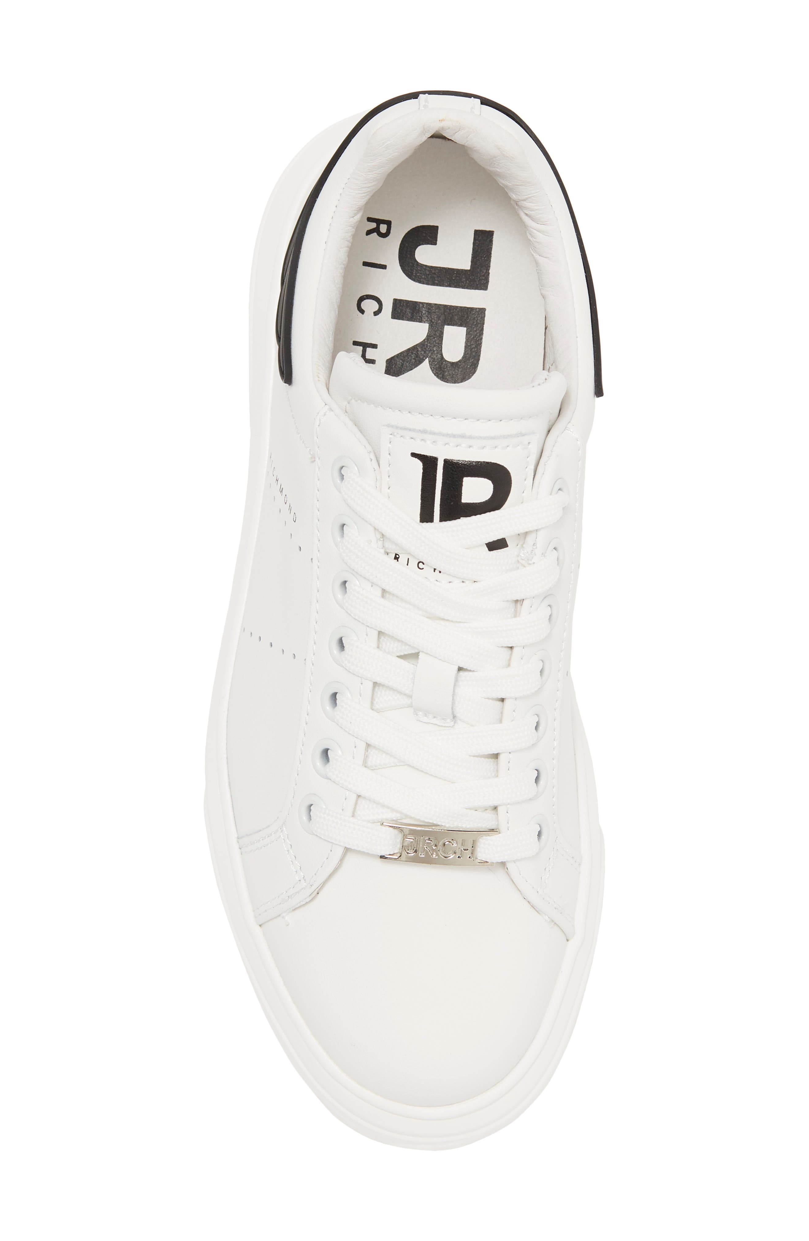 JOHN RICHMOND Perforated Low Top Sneaker, Alternate, color, 