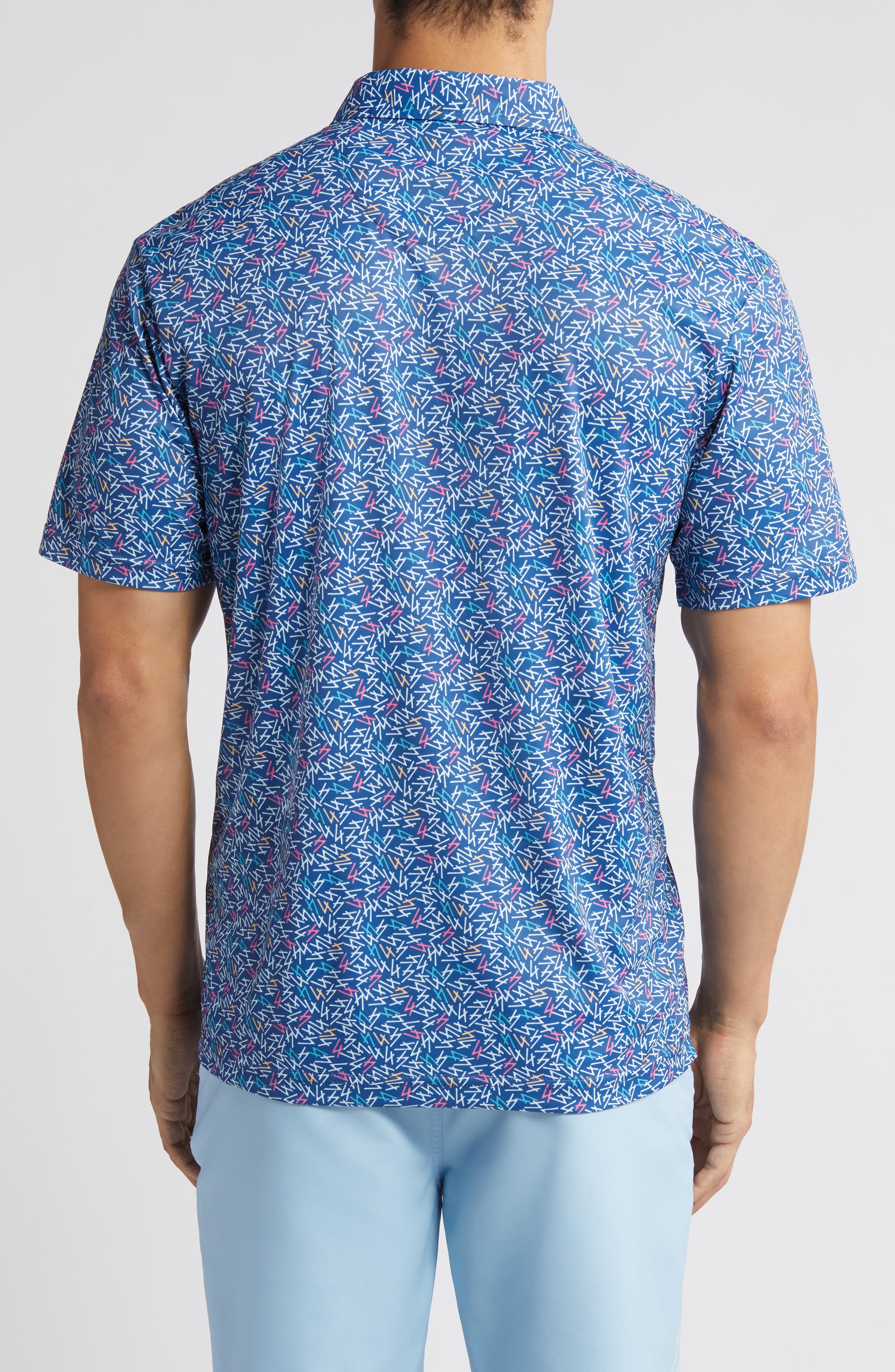 Fore Scatter Print Golf Polo - image 2