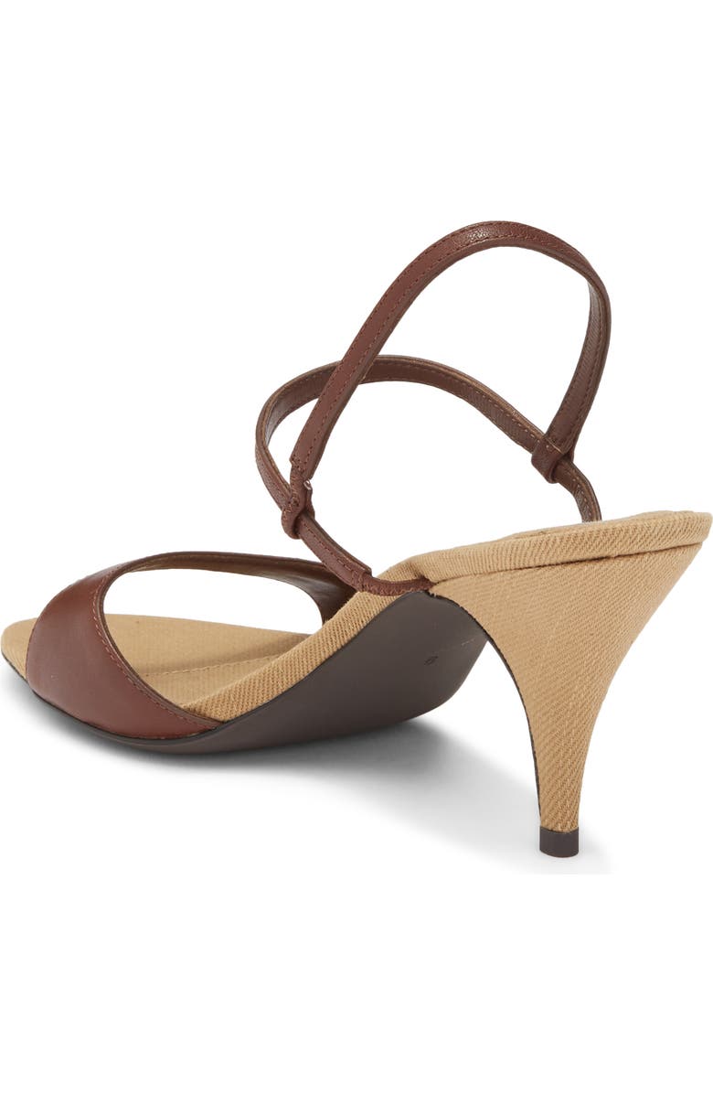 Jeffrey Campbell Calla Sandal, Alternate, color, Brown Tan Combo
