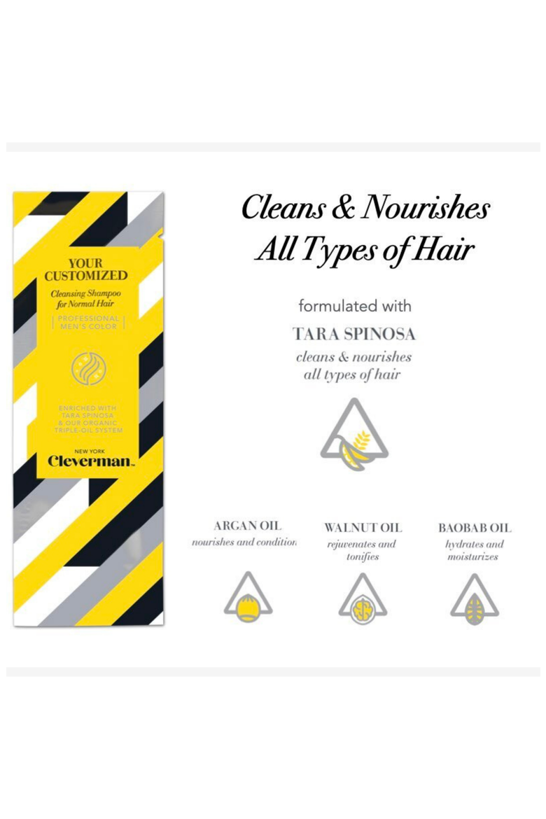 Men's Cleansing Shampoo for Normal Hair, Alternate, color, n/a