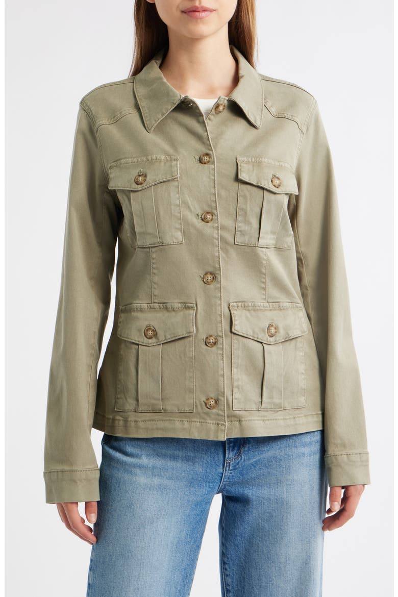 Stacey Utility Jacket, Alternate, color, VINTAGE OAK MOSS