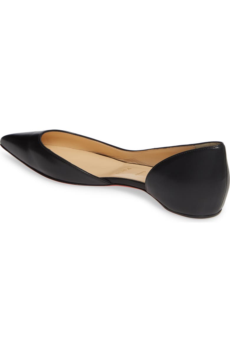 Christian Louboutin Iriza Half d'Orsay Flat, Alternate, color,