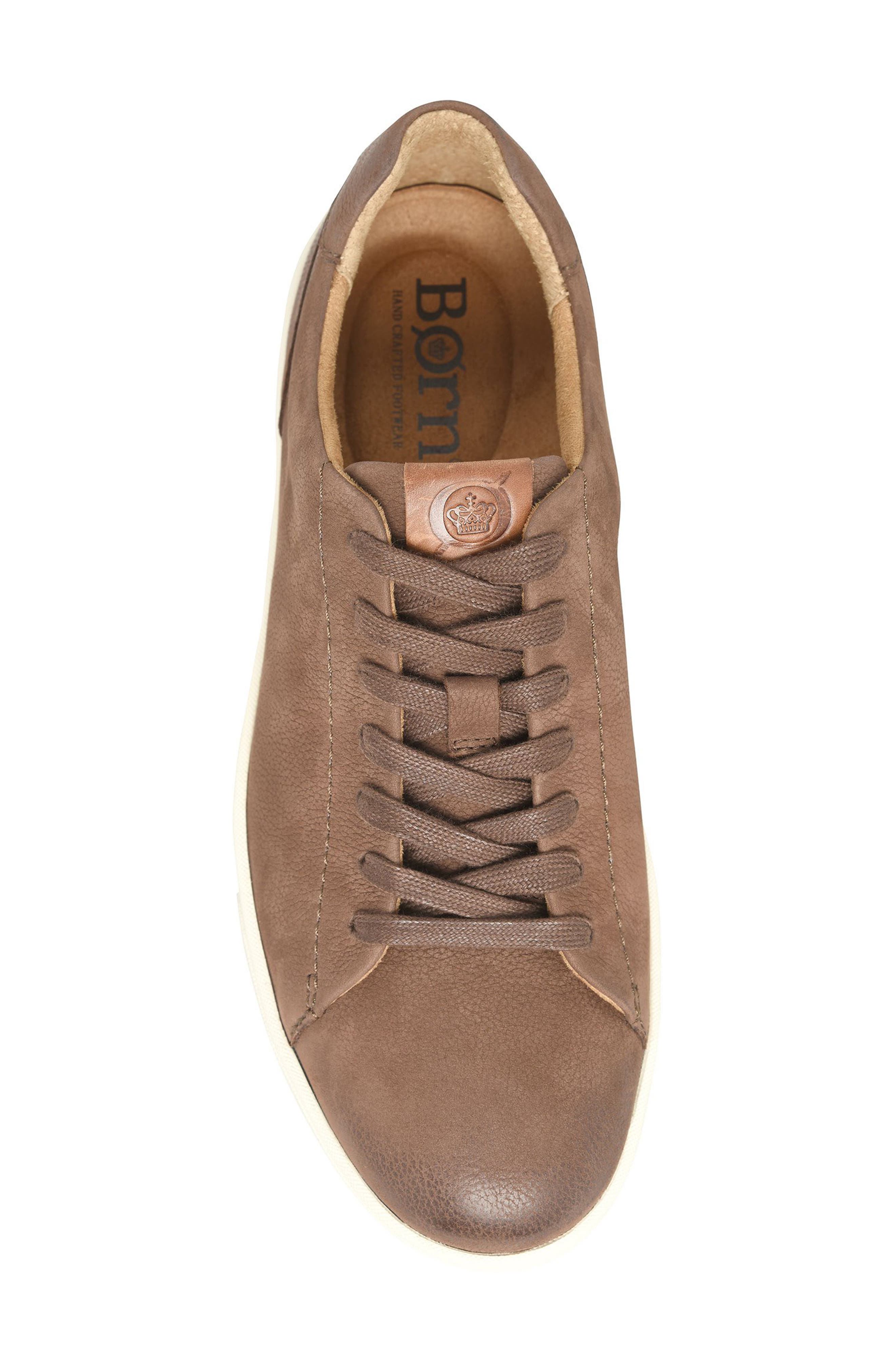 Aden Sneaker, Alternate, color, BROWN N/ B W/ WHT BTM