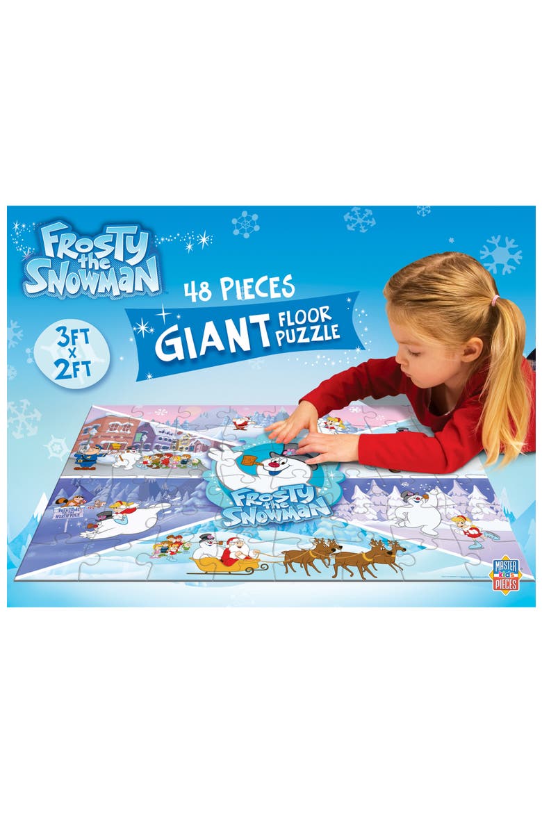 Frosty the Snowman 48 Piece Floor Puzzle, Alternate, color, Multicolor