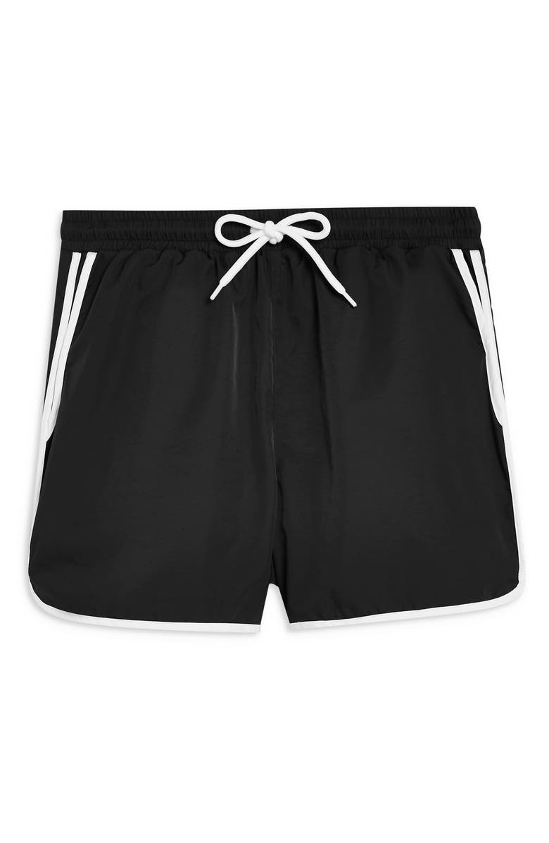 Topman Runner Swim Trunks, Alternate, color, 