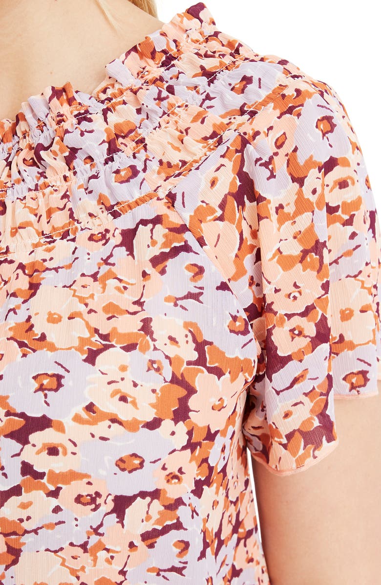 Madewell Smocked Top, Alternate, color, 