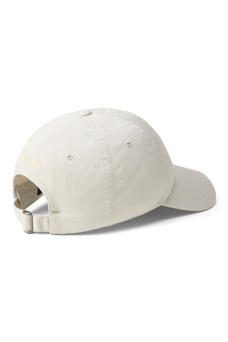 The Iconic Cotton Chino Adjustable Ball Cap, Alternate, color, STONE PEBBLE