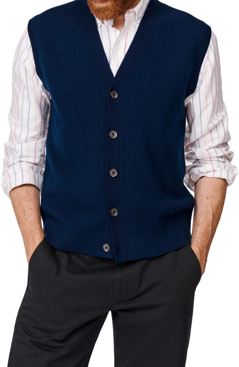 Aubin Portman 100% Wool Waistcoat, Alternate, color,