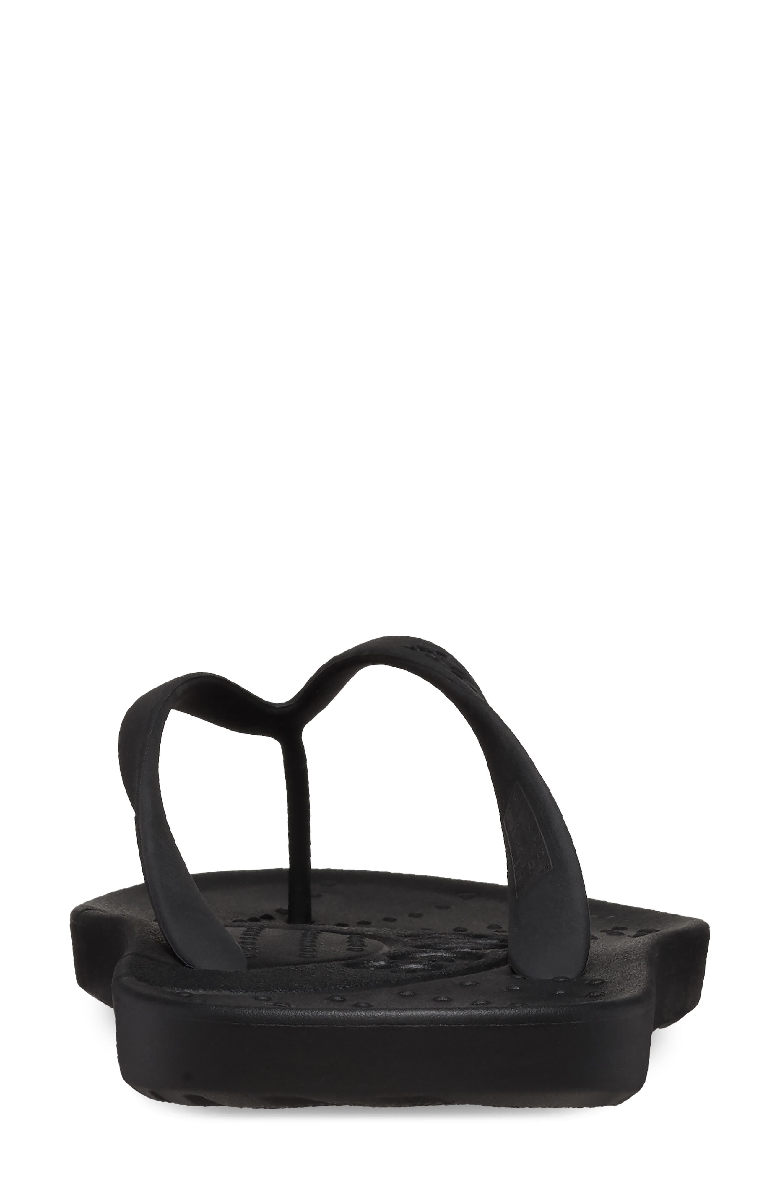 CROCS Gender Inclusive Flip Flop Sandal, Alternate, color, Black