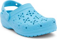 CROCS Classic Floral Cutout Clog