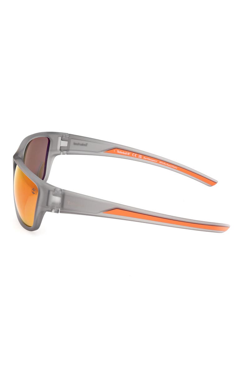 60mm Sunglasses, Alternate, color, GREY/ OTHER / SMOKE POLARIZED