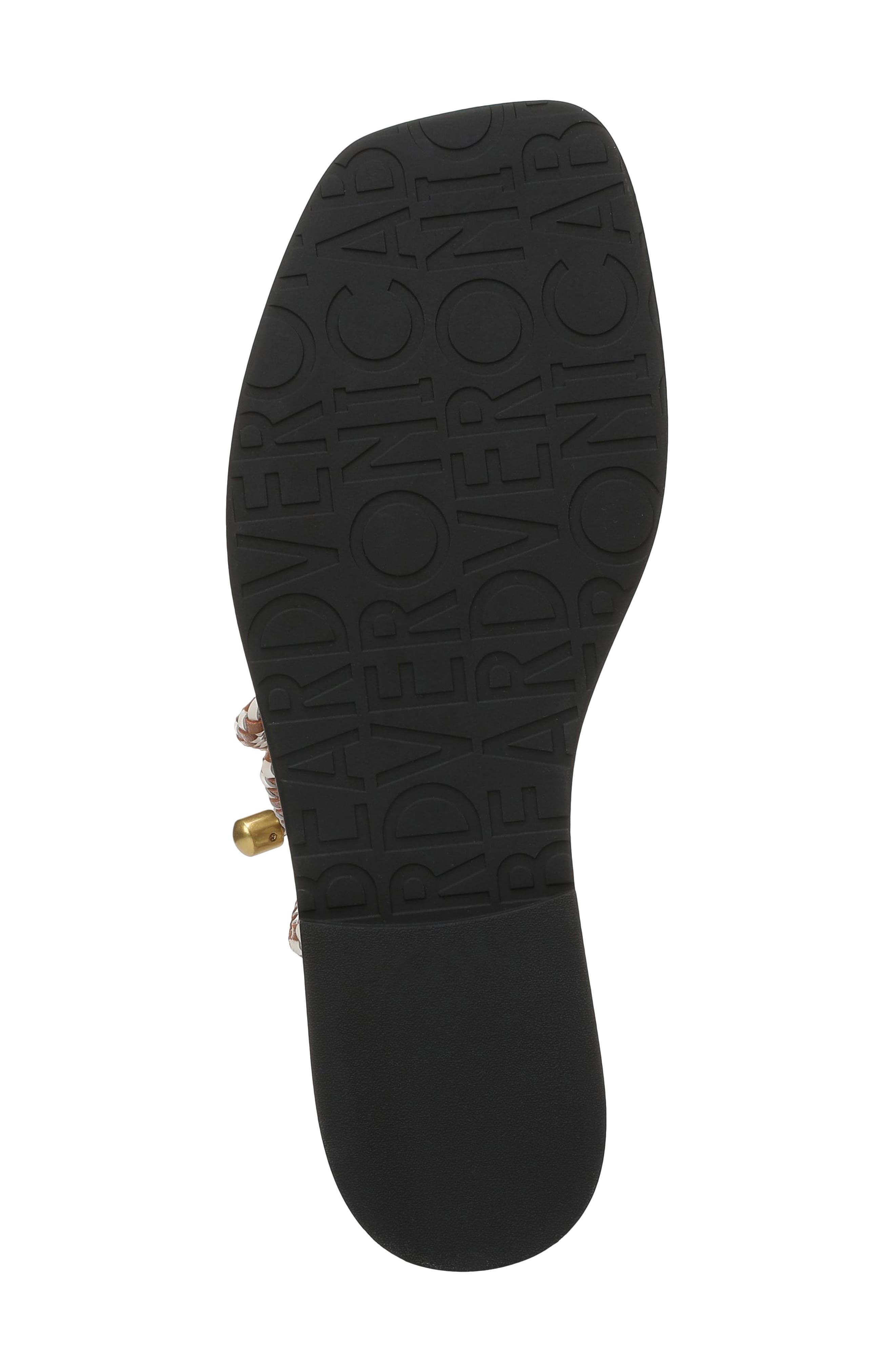 Veronica Beard Carmina Woven Cord Ankle Wrap Sandal, Alternate, color, Hazelwood/ Ecru