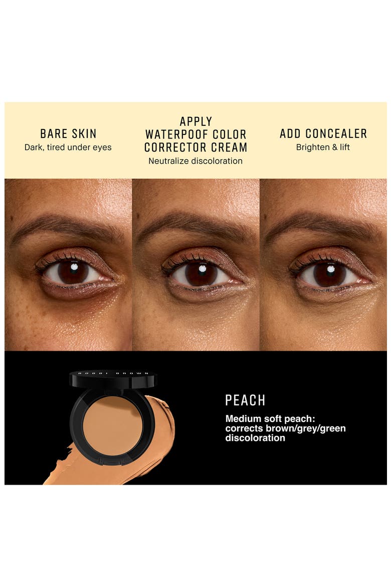Waterproof Color Corrector Cream, Alternate, color, PEACH-B