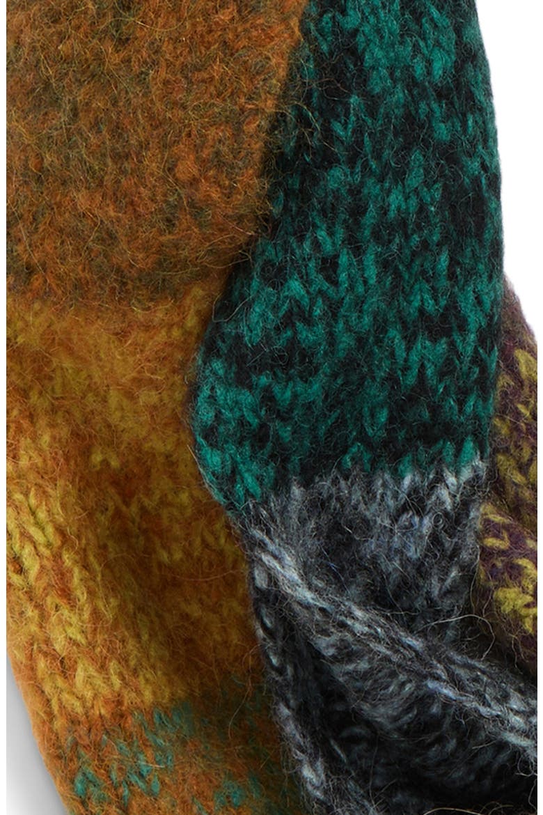 Thin Alpaca & Wool Blend Scarf, Alternate, color, MULTI